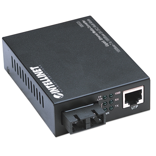 Imagen de Convertidor Medios GB a Fibra SC, 550m