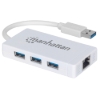 Imagen de Adaptador de Red GB USB +Hub 3 ptos V3.0