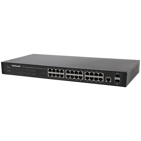 Imagen de SWITCH GB 24 PTOS 19" ADMIN + 2 SFP