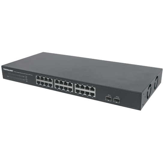 Imagen de SWITCH GB 24 PTOS 19" + 2 SFP