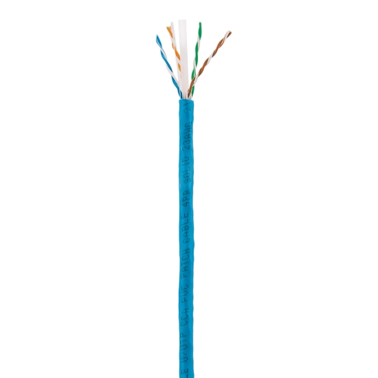 Imagen de BOBINA Cat 6  CCA 305M Solida Azul