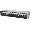 Imagen de PANEL PARCHEO CAT 6, 12 PTOS ESCRITORIO C/BLOQUEO