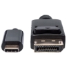 Imagen de Cable USB-C a DisplayPort M 2.0M 4K60Hz, Negro