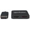 Imagen de Video Splitter DisplayPort 1 DP in : 2 HDMI out UHD