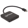 Imagen de Video Splitter DisplayPort 1 Mini DP in : 2 HDMI out UHD