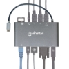 Imagen de Docking USB-C 11 ptos, HDMI/Mini DP/VGA, USB-C PD/3xUSBv3.2,  Red/Audio/SD/micro SD