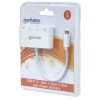 Imagen de HUB USB-C V3.2  3 Ptos A + 1 Pto C PD  60W, 5Gbps