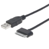 Imagen de Cable USB V2.0 A-Samsung 30 pines  1.0M, Negro