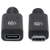 Imagen de Cable USB-C V3.2, Ext. Tipo C 0.5M, 10Gbps