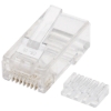 Imagen de PLUG RJ45 CAT 6 UTP SOLIDO 100 PZAS