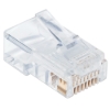 Imagen de PLUG RJ45 CAT 5e UTP SOLIDO PRO 100 Pzas