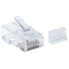 Imagen de PLUG RJ45 CAT 6 UTP MULTIFILAR PRO 90 PZAS