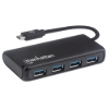 Imagen de HUB USB-C V3.2  4 Ptos A, 5Gbps