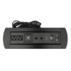 Imagen de Caja Conexión, Enchufe/USB/HDMI/VGA/Red/Audio 3.5 mm, para mesa