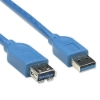 Imagen de Cable USB V3.2 Ext. Tipo A  2.0M Azul, 5Gbps