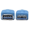 Imagen de Cable USB V3.2 Ext. Tipo A  2.0M Azul, 5Gbps