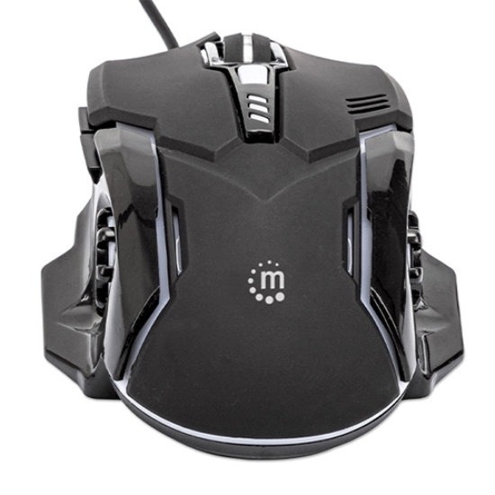 Imagen de Mouse Optico Gaming 6 Botones, Negro