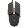 Imagen de Mouse Optico Gaming 7 Botones, Negro/Plata 3200 DPI