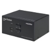 Imagen de MUX KVM HDMI Doble Monitor 2:1,  4K@30Mhz USB2.0 Audio