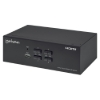 Imagen de MUX KVM HMDI Doble Monitor 4:1, 4K@30Mhz USB2.0 USB 2.0
