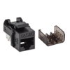 Imagen de JACK CAT 6a  DE IMPACTO (KEYSTONE) NEGRO