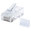 Imagen de PLUG RJ45 CAT 6 UTP SOLIDO 90 PZAS