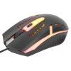 Imagen de Mouse Optico Luminiscente RGB USB Negro