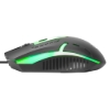 Imagen de Mouse Optico Luminiscente RGB USB Negro