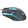 Imagen de Mouse Optico Luminiscente RGB USB Negro