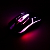Imagen de Mouse Optico Luminiscente RGB USB Negro