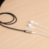 Imagen de Cable Audio Estereo 3.5mm Exten. M-H 3.0M Negro/Aluminio Plateado