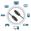 Imagen de Cable Audio Toslink M-M 3.0M Negro