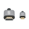 Imagen de Cable USB-C a HDMI M 2.0M 4K@60Hz, Negro