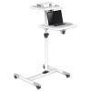 Imagen de Soporte Proyector tipo carro 10kg, dos bandejas para 10kg c/una, para proyectores y laptops