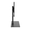 Imagen de Soporte TV p/mesa 45kg, 32" a 65" Altura Ajustable, Base de Vidrio