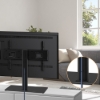 Imagen de Soporte TV p/mesa 45kg, 32" a 65" Altura Ajustable, Base de Vidrio