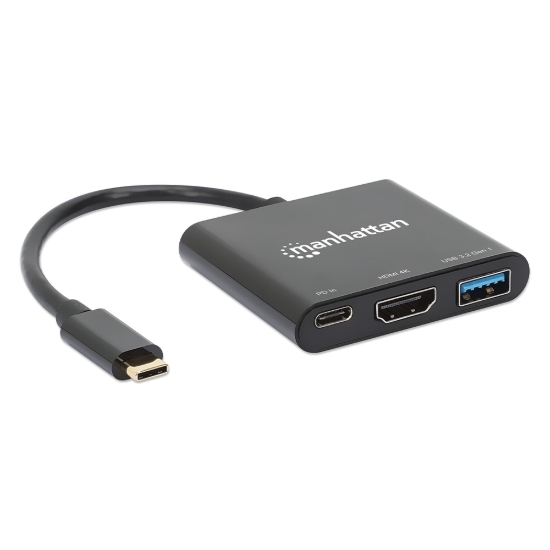 Imagen de Docking USB-C  3 ptos, HDMI, USB-C PD/USBv3.2