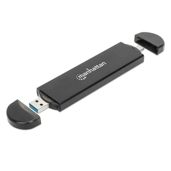 Imagen de Gabinete SDD, USB-A / USB-C M.2 NVMe/SATA