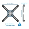Imagen de Soporte Monitor Adaptador p/1 Monitor 13 a 27", no VESA 8 kg