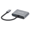 Imagen de Docking USB-C  4 ptos, HDMI/VGA, USB-A/USB-C PD