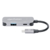Imagen de Docking USB-C  3 Ptos, HDMI/USB-A/USB-C PD