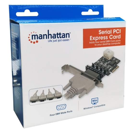 Imagen de Tarjeta Serial PCI Express 4 Puertos