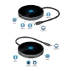 Imagen de Docking USB-C  8 ptos, HDMI, USB-C PD,3xUSB-A,Carga Inalambrica