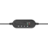 Imagen de AUDIFONO C/MICROFONO USB, MONOAURAL, CONTROL DE VOLUMEN