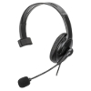 Imagen de AUDIFONO C/MICROFONO USB, MONOAURAL, REVERSIBLE MIC