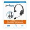 Imagen de AUDIFONO C/MICROFONO USB, MONOAURAL, REVERSIBLE MIC