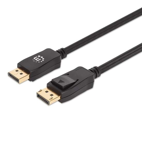 Imagen de Cable DisplayPort v1.4 M-M 3.0m Negro 8K60Hz