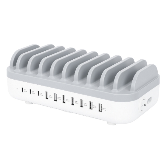 Imagen de Estación de carga USB-A/C  10 disp. 120W