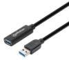 Imagen de Cable USB V3.2 Ext. Tipo A  5.0M Negro, 5Gbps