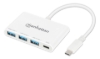 Imagen de HUB USB-C V3.2  3 Ptos A + 1 Pto C PD 100W, 5Gbps
